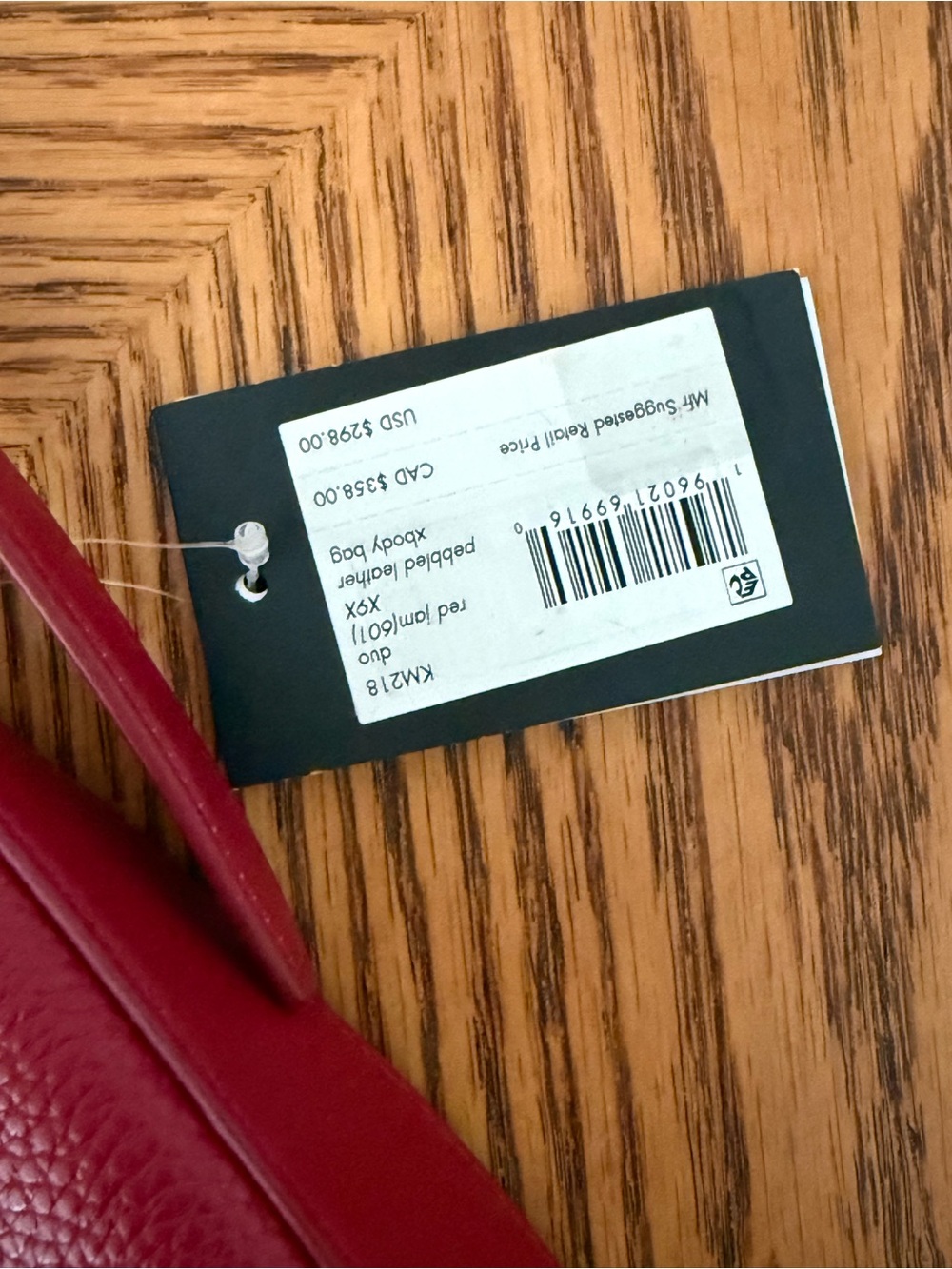 KATE SPADE Duo Crossbody Bag - Red Jam - Picture 13 of 15